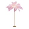 Pink Feather Palm - Floor Lamp Pink Feather Palm - Floor Lamp