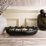 Bobble Edged Bowl - Black Oval Bobble Edged Bowl - Black Oval