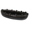 Bobble Edged Bowl - Black Oval Bobble Edged Bowl - Black Oval