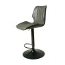 Alfa - Swivel Barstool - Grey Alfa - Swivel Barstool - Grey