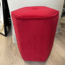 Ashley Manor - Hex Stool - Soho Salsa Red Fabric Ashley Manor - Hex Stool - Soho Salsa Red Fabric