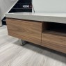 Urban - TV Unit - Concrete Look Top with Walnut Veneer Drawers Urban - TV Unit - Concrete Look Top with Walnut Veneer Drawers