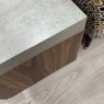 Urban - TV Unit - Concrete Look Top with Walnut Veneer Drawers Urban - TV Unit - Concrete Look Top with Walnut Veneer Drawers
