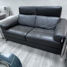 Calia Italia - Canova - 2 Seater Sofa Grigio Scuro Leather Calia Italia - Canova - 2 Seater Sofa Grigio Scuro Leather