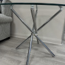 ZEN - Round Clear Glass Table ZEN - Round Clear Glass Table