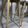 Calligaris - Basil - Set of 3 Bar Stools - Natural Oak and White Calligaris - Basil - Set of 3 Bar Stools - Natural Oak and White