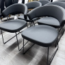 Calligaris - New York - Set of 6 Dining Chairs Grey Scuba Calligaris - New York - Set of 6 Dining Chairs Grey Scuba