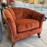 Alexander & James - Betsy Chair in Plush Marmalade Alexander & James - Betsy Chair in Plush Marmalade