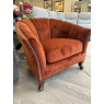 Alexander & James - Betsy Chair in Plush Marmalade Alexander & James - Betsy Chair in Plush Marmalade