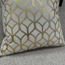 Luxury Cushion - Gold Leaf Foil on Ivory Luxury Cushion - Gold Leaf Foil on Ivory