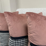 Set of 4 Couture Rose Cushions - Houndstooth by Paul Moneypenny Set of 4 Couture Rose Cushions - Houndstooth by Paul Moneypenny