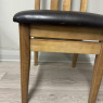 Set of 3 - Solid Oak Dining Chairs Set of 3 - Solid Oak Dining Chairs