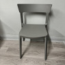 Set of 4 Skin Chairs by Calligaris in Taupe Set of 4 Skin Chairs by Calligaris in Taupe