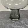 Large Grey Mushroom Glass Vase Large Grey Mushroom Glass Vase