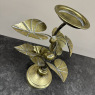 Small Gold Leaf Candle Holder Small Gold Leaf Candle Holder