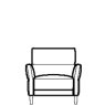 Natuzzi Editions Calore - 003 - Armchair Natuzzi Editions Calore - 003 - Armchair