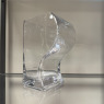 Curved Glass Vase