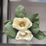 Marble Style Pot - Faux Flower Arrangement