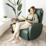 Fama - Kim Leather Swivel Power Recliner Fama - Kim Leather Swivel Power Recliner