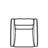 Natuzzi Editions - Greg - 003 - Armchair Natuzzi Editions - Greg - 003 - Armchair