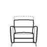 Natuzzi Editions - Greg - F54 - Armchair Double Motion Elet Natuzzi Editions - Greg - F54 - Armchair Double Motion Elet