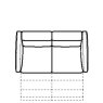 Natuzzi Editions - Greg - F93 - 2 Seater Sofa with Electric Motion Natuzzi Editions - Greg - F93 - 2 Seater Sofa with Electric Motion