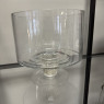 Glass Trifle Bowl with Diamante Stem Glass Trifle Bowl with Diamante Stem