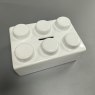 White Lego Brick - Moneybox White Lego Brick - Moneybox