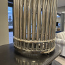 Luxe Fluted Nickel Statement Table Lamp Luxe Fluted Nickel Statement Table Lamp