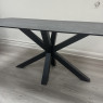 Trinity Ceramic Dining Table with Star Base Trinity Ceramic Dining Table with Star Base