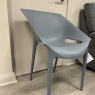 Set of 4 Kartell Dr Yes - Chair in Grey Set of 4 Kartell Dr Yes - Chair in Grey