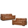 Indiana - 3 Seater in Tan Leather Indiana - 3 Seater in Tan Leather