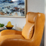 Indiana - Swivel Chair in Leather Indiana - Swivel Chair in Leather