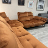 Calia Italia FLY - Feature Corner Sofa in Luxury Dubai Velvet Fabric Calia Italia FLY - Feature Corner Sofa in Luxury Dubai Velvet Fabric