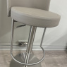 Set of 2 Monza - Swivel Barstool Taupe Set of 2 Monza - Swivel Barstool Taupe