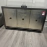 Glamour 3 Door Sideboard with Mirror Top Glamour 3 Door Sideboard with Mirror Top