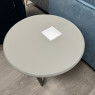 Malibu Grey Gloss Lamp Table Malibu Grey Gloss Lamp Table