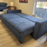 Maverick Blue Fabric Sofabed Maverick Blue Fabric Sofabed