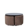 Aspire - Coffee Table with 4 Stools Aspire - Coffee Table with 4 Stools