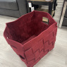 Calligaris - Red Woven Large Basket Calligaris - Red Woven Large Basket