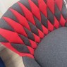 Crackerjack Black & Red - Occasional Chair Crackerjack Black & Red - Occasional Chair