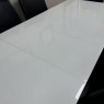 White Gloss Extending Dining Table White Gloss Extending Dining Table