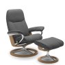 Consul (M) Signature Chair w/ footstool Consul (M) Signature Chair w/ footstool