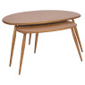 Ercol - Pebble Coffee Table Nest Ercol - Pebble Coffee Table Nest