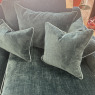 Harlem - Large Chaise Sofa in Teal Fabric Harlem - Large Chaise Sofa in Teal Fabric