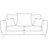 Alstons - Inka - 2 Seater Sofa Pillowback Alstons - Inka - 2 Seater Sofa Pillowback