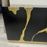Black & Gold Glamour Sideboard - 4 Door Black & Gold Glamour Sideboard - 4 Door