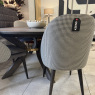 SYDNEY Extendable Round Dining Table & 4 Dining Chairs SYDNEY Extendable Round Dining Table & 4 Dining Chairs