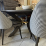 SYDNEY Extendable Round Dining Table & 4 Dining Chairs SYDNEY Extendable Round Dining Table & 4 Dining Chairs