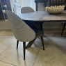 SYDNEY Extendable Round Dining Table & 4 Dining Chairs SYDNEY Extendable Round Dining Table & 4 Dining Chairs